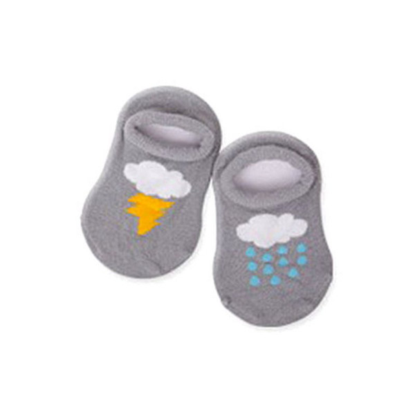 2018 Kid Boy Baby Girl Soft Ankle Socks Cloud Print Cotton Anti-slip Warm Comfortable Socks