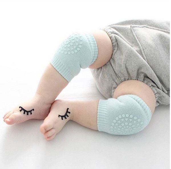 1 Pair Baby Crawling knee pads Kids Kneecaps Anti Slip Knee Pads Safety Cotton Protector Children Short Kneepad Baby Leg Warmers