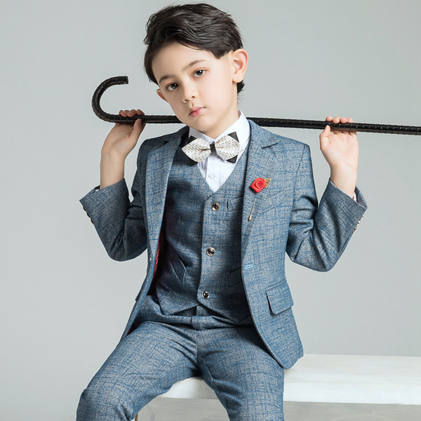 boys suits baby boy suit formal costume enfant garcon mariage boys wedding dress kids blazer suits party costume school uniform