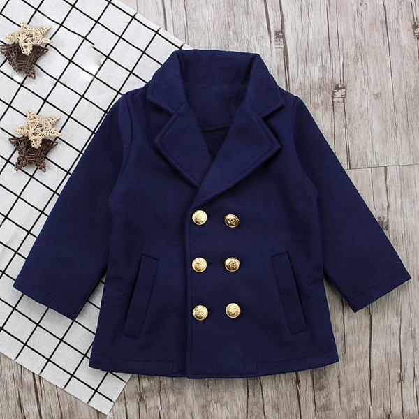 kids blazers spring autumn 2-7Y girls suit jackets solid clothing baby single double breasted children clothes