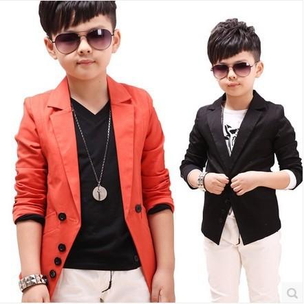 2019 Hot Sale children's spring casual suits boys jackets wholesale Korean style long sleeve blazers