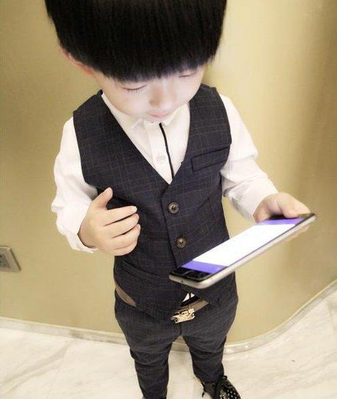 Boy Vest Suits Children Suit Baby Boys Suits Blazer Boys Formal Suit For Wedding Boys Clothes Set