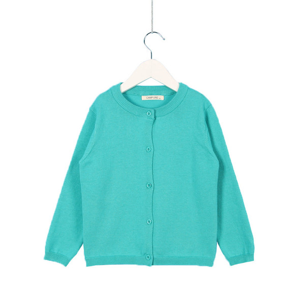 INS Autumn Spring cotton children cardigan sweaters kids sweater candy color cardigan boys girls cardigan children outwear for 2-6 years kid