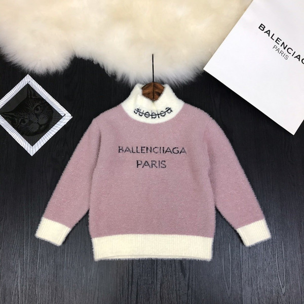 girl sweaters kids knitwear kids clothes girls knit pullover New year christmas gift 191202-1150*7130