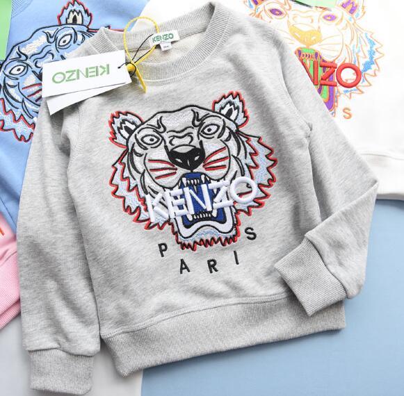 2-13years Kid Sweatshirt Pattern Baby Girl Pullovers Active Letters Boy Hoodies Brand Kids Clothes Childrens Top Long Sleeves 61001