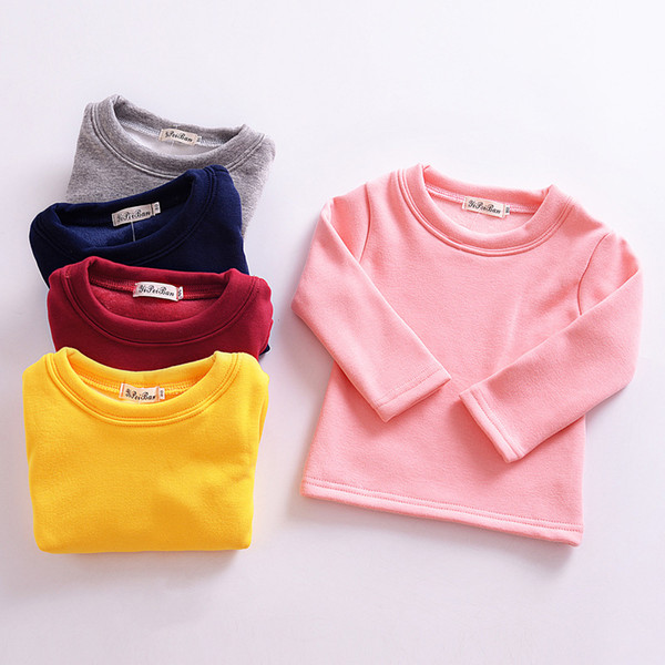 Girls Candy Color Pullover 6 Designs Kids Autumn Winter Knitwear Double Knitted Thicken Kids Designer Pullover Girls Tops 6M-5T 04