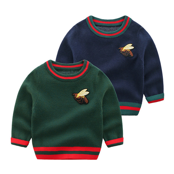 Newborn Baby Boy Winter Clothes knit Sweaters Spring Autumn Tops Kids Pullover Long Sleeves Toddler Boy Jumper Sweater Kids Infant Clothing