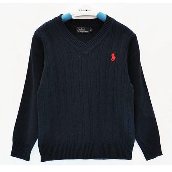 Fashion Brand kids Sweater baby clothes High Quality Spring/autumn School Boys And Girls Children POLO outerwear Sweaters