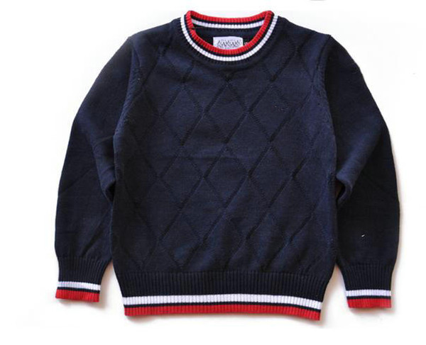 AM-301 Luxury Children's sweater Classic new cotton warm children's sweater Korean version boys girls Sweaters Kids sweater