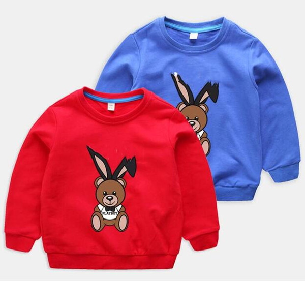 Retail Kids Boys Girls sweatshirt long sleeve Boy pullover children tops jumper kid designer clothing sweatshirt shirts boy girl