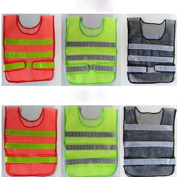 Safety Clothing Reflective Vest Hollow Grid High Visibility Warning Safety Working Construction Traffic Vest For Children And Adult HH7-1014