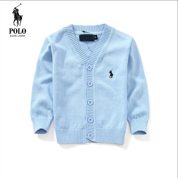 2019 new baby boys knit sweater children cotton girls cardigan knitwear tops coat spring and autumn kids clothing winter infant clothes