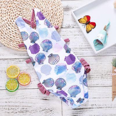 2018 Kids Baby Swimwear Bikini Girls 2-6years Ocean Shell Bikini Swimwear Simming Costume Swimsuit