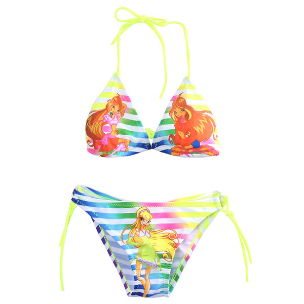 2019 new beauty mermaid sunshine vitality girl halter Tankini swimwear two-piece suit cute swimsuit swimwear bath