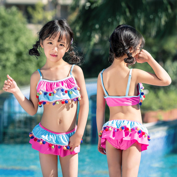 Swimsuit For Girls Kids 2019 Girl Swimming Suit Bathing Suits Child Swimwear Children Spli
8000
t Baby Skirt Princess Animal Polyester