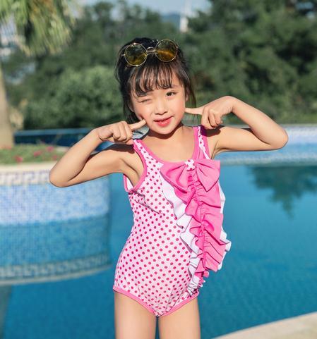 2019 Children One-piece Suits Bikini Set Kids Baby Girls Bowknot Lovely Princess Swimwear Swimsuit Bathing Suit Costume Clothing