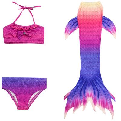 Hot Summer New Children's Fashion Role-play Swimsuit Trendy Fish-tail Bathing Suit Cute Costume Swimsuit Bikini Free Shipping