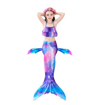 Summer New Children's Fashion Role-play Swimsuit Trendy Fish-tail Bathing Suit Cute Costume Swimsuit Bikini Free Shipping