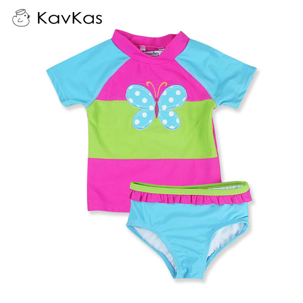 KAVKAS Baby Swimwear Bikini Menino Zwempak Infantile Swimming Diapers Reusable Surfing Year Newborn Baby Swimsuit Infant Bathing