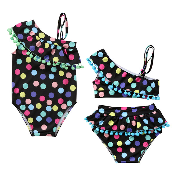 baby girl clothes summer girls swimwear kids clothing dots girl swimming suit