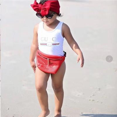 Luxury Designer Kids Swimsuits One Pieces Summer Beach Swimming Swimwear Swimsuit For Girl Bathing Suit