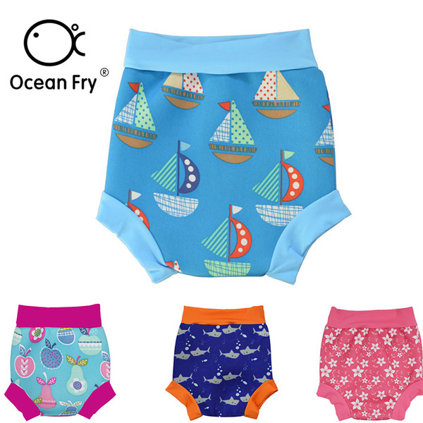 Swimwear Newborn Baby Swimsuit Diaper Toddler Infant Elastic Swimsuits For Boys Reusable Washable Swimwear Panties Accessories