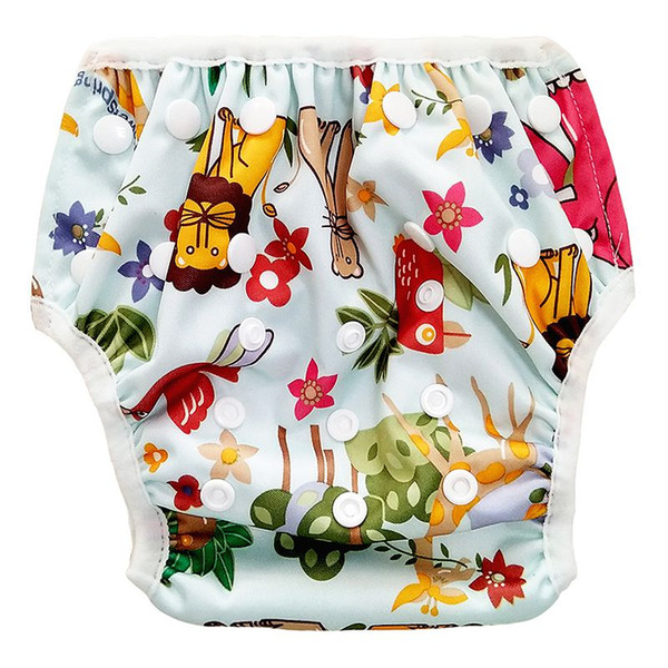 Newborn Boys Girls Swimwear Kids Cute Cartoon Swimsuit For Baby Swimming Baby Trunks Beachwear Kid Bathing Swimming Diaper