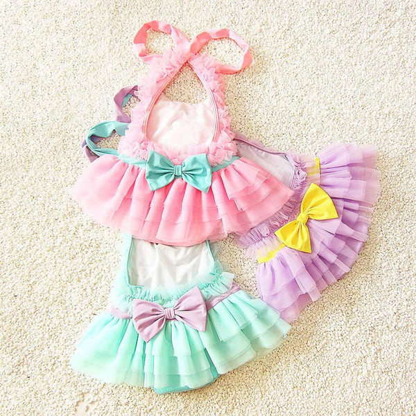 Baby Girl Ruffle Lace Swimsuits Kids Bathing Suits Girls Swimsuit Kids Swimwear Child Sets Beachwear 2016 Children Swimwear Lovekiss C22368