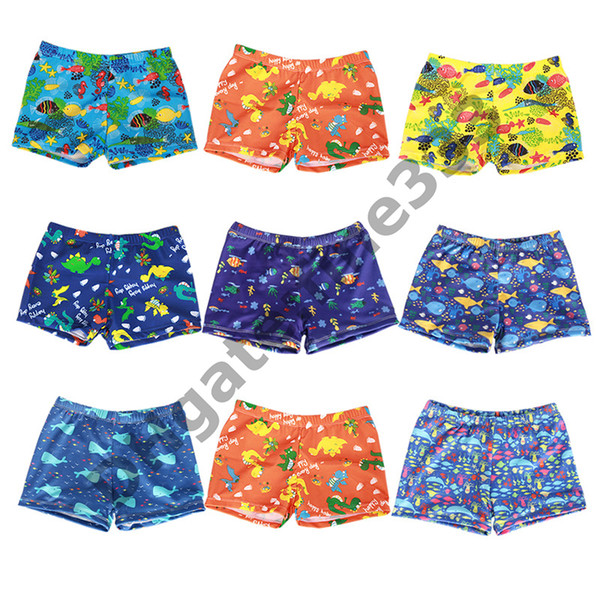 Kids Baby Boys Swimming Trunk Beach Shorts Kids Swim Trunks Summer Boys Swimming Trunks Shark Stripe Boxers Swim Shorts Pants Swimwear Kids