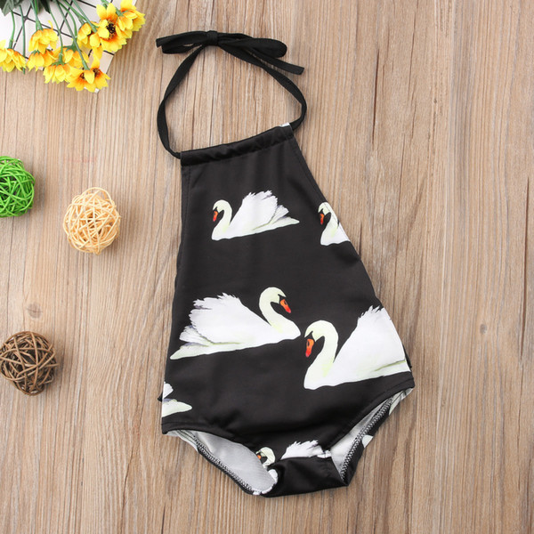 Kids Baby Girls Ruffles Swimwear Backless Sleeveless Bikini Swimsuit Bathing Suit Summer Clothing Baby Girl