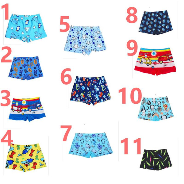 Summer Boy Beach swimming trunks cute cartoon boxer swimming pool children swim trunks swimwear v 002