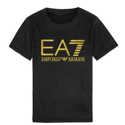 E brand kids T-shirts 2019 fashion summer childrens EAA Letter Printed tshirts Boys Girls cotton short sleeve tops tees Size 100-140cm