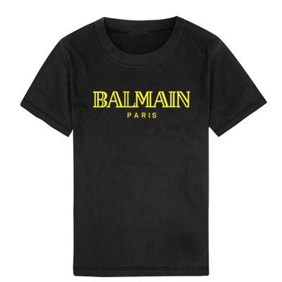 Paris brand kids T-shirts 2019 fashion summer childrens Paris Letter Printed tshirts Boys Girls cotton short sleeve tops tees Size 100-140