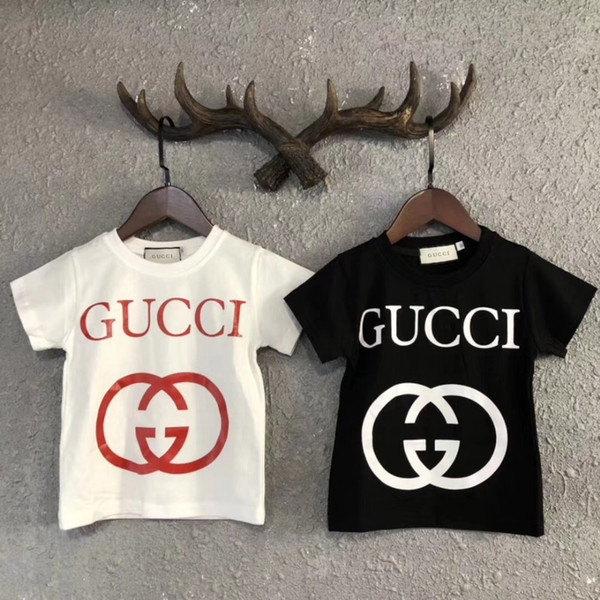 kids designer clothes boys And girls Short Sleeve Pure Cotton t-shirts