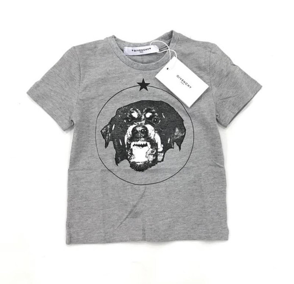 kids designer clothes boys And girls Short Sleeve Pure Cotton t-shirts Kids Designer Clothes Girls printing star