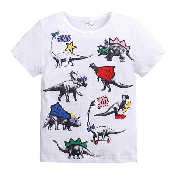 2019 new T-shirt summer european-style boy's T-shirt children's boutique children's short sleeve