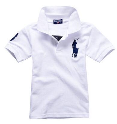 021 Fashion Kids Polo t Shirt Children Lapel Short sleeves T shirt Boys Tops Clothing Brands Solid Color Tees Girls Classic Cotton T shirts