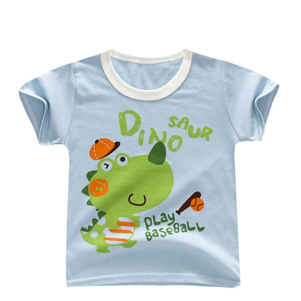 BibiCola 2019 baby boys t-shirt cartoon summer clothes for infant toddle cotton tops outfits fashion baby tees newborn costume