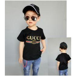 New Designer Brand 1-9 Years Old Baby Boys Girls T-shirts Summer Shirt Tops Children Tees Kids Clothing