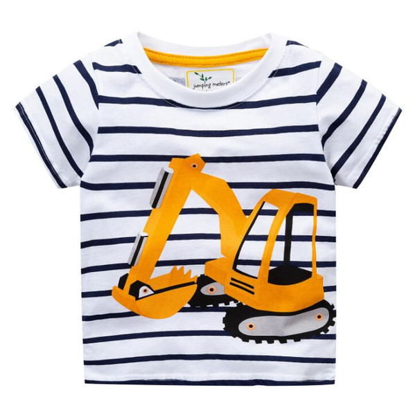 8 Desgins Fashion New baby T-Shirt Boys Gilrs Short Sleeve Cotton Cartoon Summer Tops Tees Kids