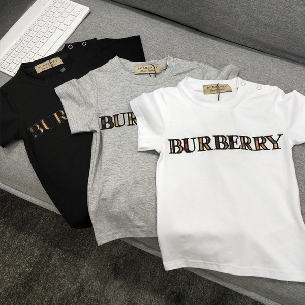 2019 The new listing summer cute t-shirt high quality clothing simple style letters printedit