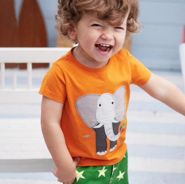 Toddler Baby cloth casual t shirt dinosaur shirts and t-shirts for boys cotton o neck t shirts for boys toldder 18M-6Years children costumes