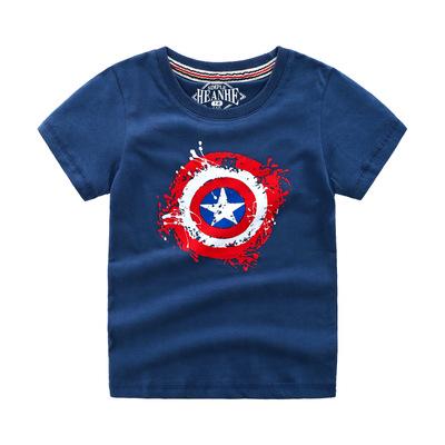 GODODOMAOYI 2019 Summer Girls Boys Avengers 4 T shirt Baby Kids Cool 3d T-shirt Children Super Hero Tops Baby Brand Tee For 4-20Y