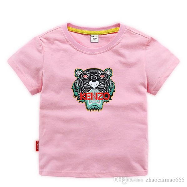 2020 Kids Designer Clothes Girl Baby Boy Fashion Print Cotton Clothes Designer Mens Designer T-Shirt Breathable Fashion Brand Luxury 2-8T