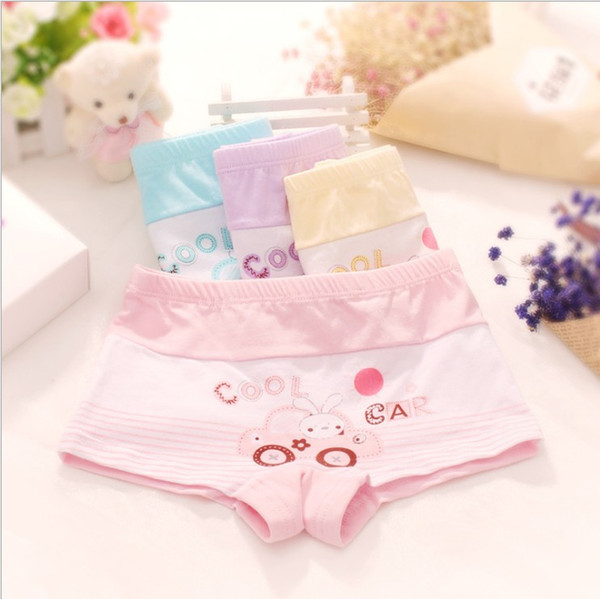 free shipping baby underwear girl boxers cotton shorts cartoon Panties lovely design 10 pics a lot wholesale 1-001x3