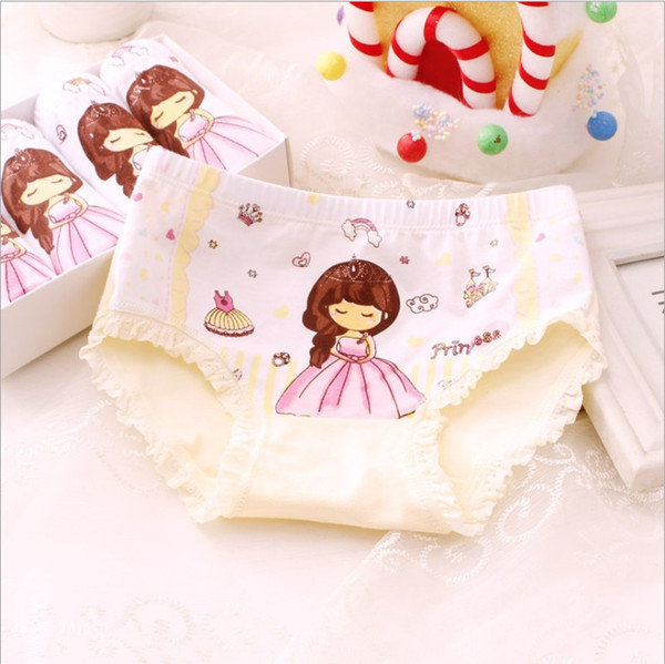 free shipping baby underwear girl panties cotton briefs cartoon Panties lovely design 10 pics a lot wholesale 1-001x7