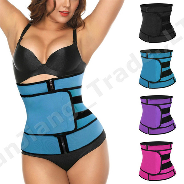 Adjustable Waist Shaper Women Body Shaper Waist Trainer Slimming Belts Women Men Slim Shapewear Waistband GYM Sports Assistants A42308