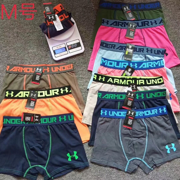 Men's and Women's New Underwear Pure Cotton Design Medium Waist Pure Cotton Boxer Solid Color Breathable Comfortable Leisure Home Sports Box