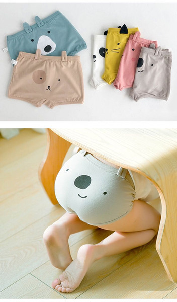 Children's underwear wholesale only one child's underwear three-dimensional ear animal four-corner boxer men and women baby shorts