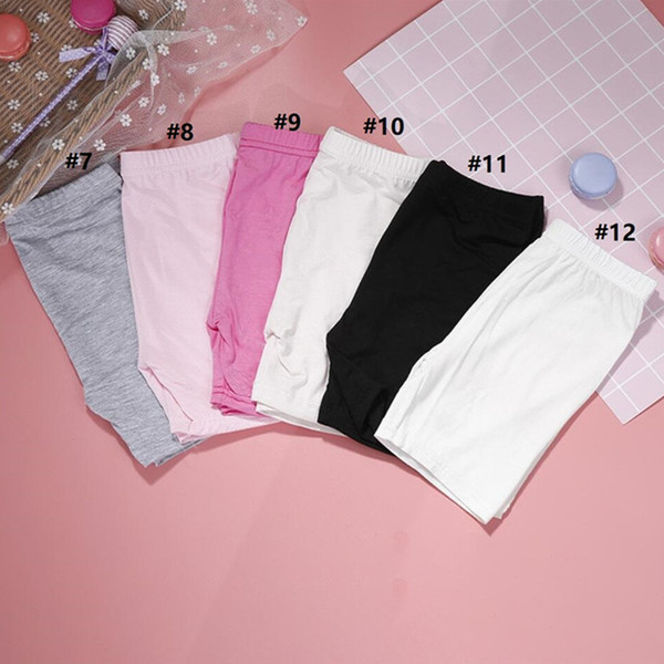 Summer Shorts Girls Safety Pants Baby Kids Dress Safety Panties Underwear Lace Short Tights Leggings Anti-alight Shorts Cheap Sale E3303